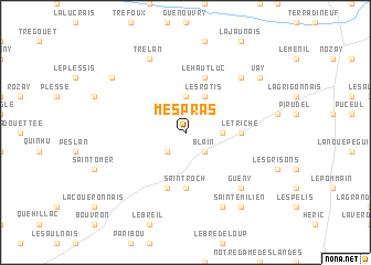 map of Mespras