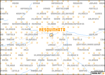 map of Mesquinhata