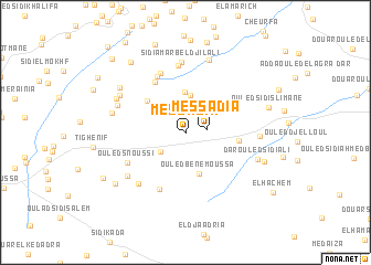 map of Messadia