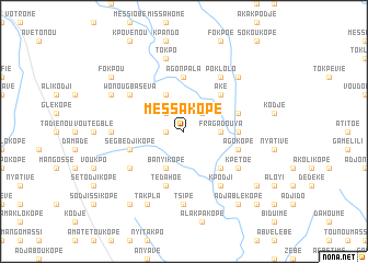 map of Méssakopé