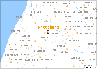 map of Messaouna