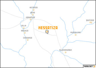 map of Messatiza