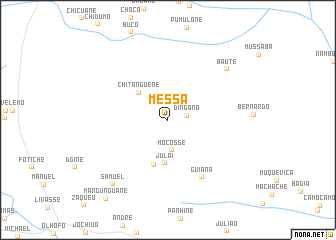 map of Messa