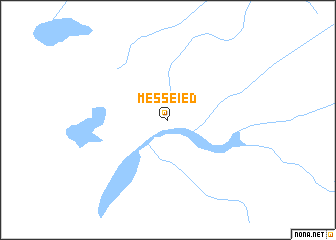 map of Messeïed