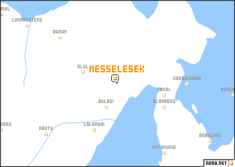 map of Messelesek
