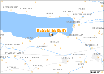 map of Messenger Bay