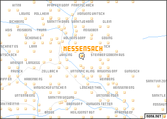 map of Messensach