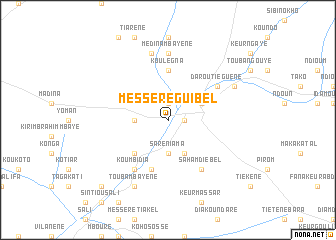 map of Messére Guibel