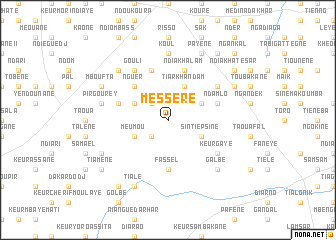 map of Messeré