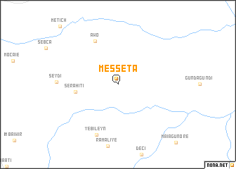 map of Messeta