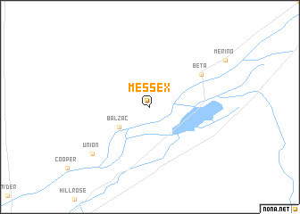 map of Messex