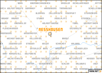 map of Meßhausen