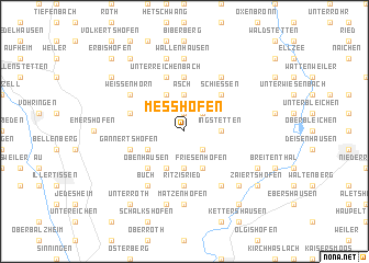 map of Meßhofen
