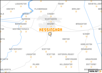 map of Messingham