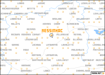map of Messinhac