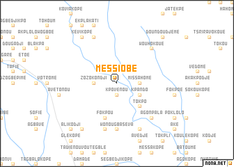 map of Messiobé