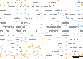 map of Meßnerschlag