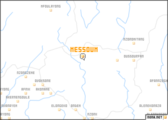 map of Messoum