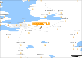 map of Messukylä