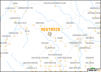map of Mestanza