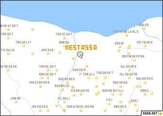 map of Mestassa