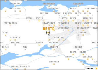 map of Mesta