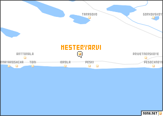 map of Mester\