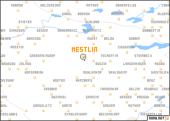 map of Mestlin