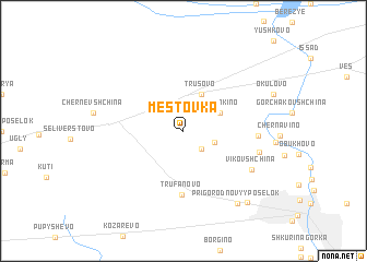 map of Mestovka