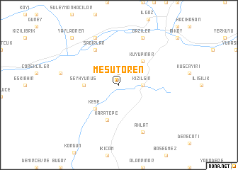 map of Mesutören