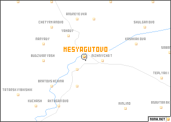 map of Mesyagutovo