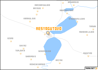 map of Mesyagutovo