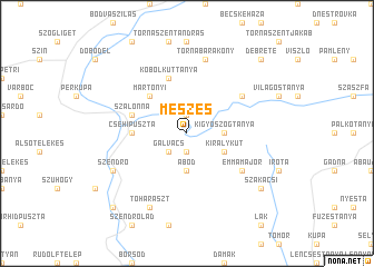 map of Meszes