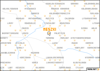 map of Meszki