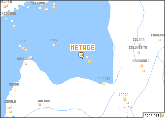 map of Metage