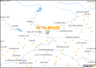 map of Metal Bridge