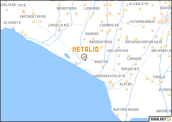 map of Metalío