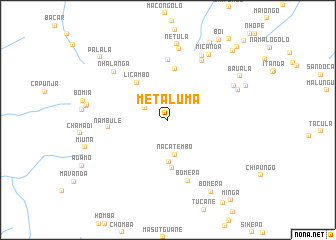 map of Metaluma