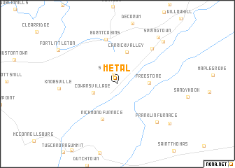 map of Metal