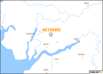 map of Metamani