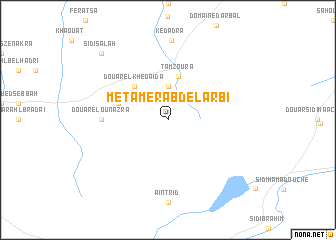 map of Metamer Abd el Arbi