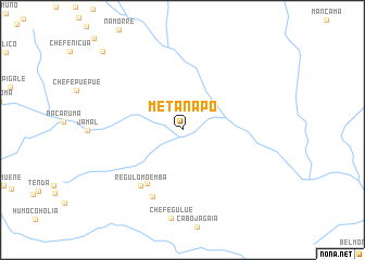 map of Metanapo