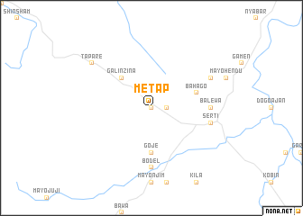 map of Metap