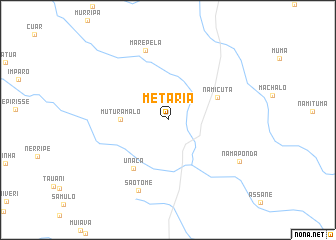 map of Metaria