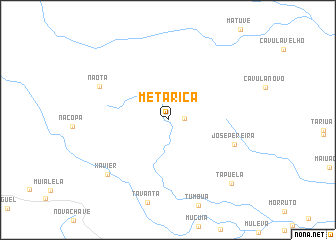 map of Metarica