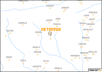 map of Metarrua