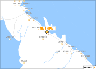 map of Métavèn