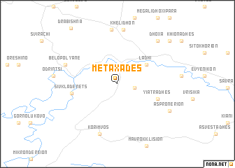 map of Metaxádes