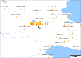 map of Metchelitsa