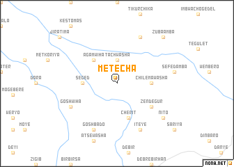 map of Metʼecha